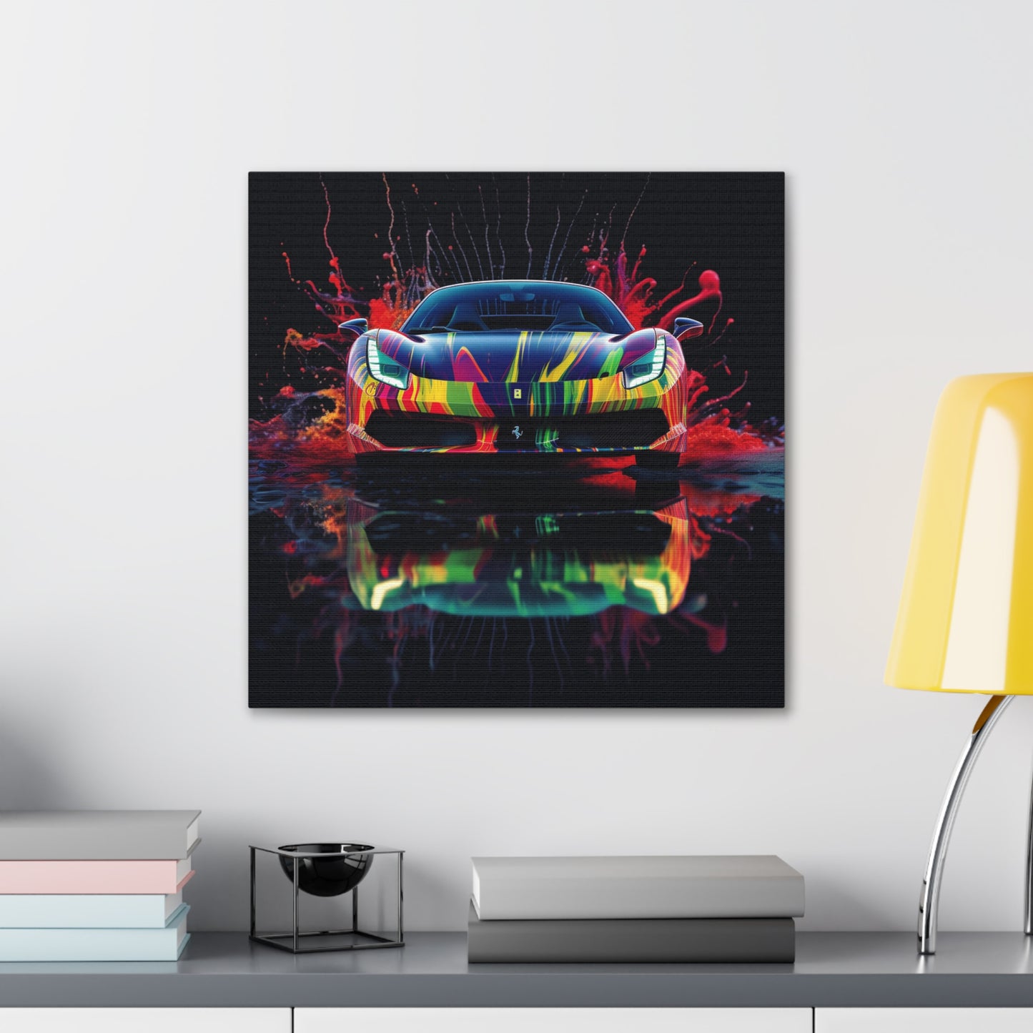 Canvas Gallery Wraps Ferrari Fusion Water 1