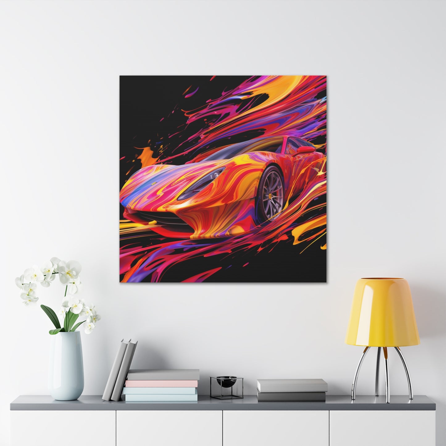 Canvas Gallery Wraps Ferrari Water Fusion 2