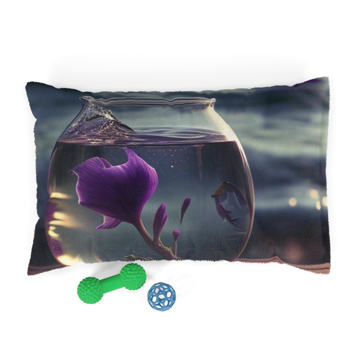 Pet Bed Purple Sweet pea in a vase 1