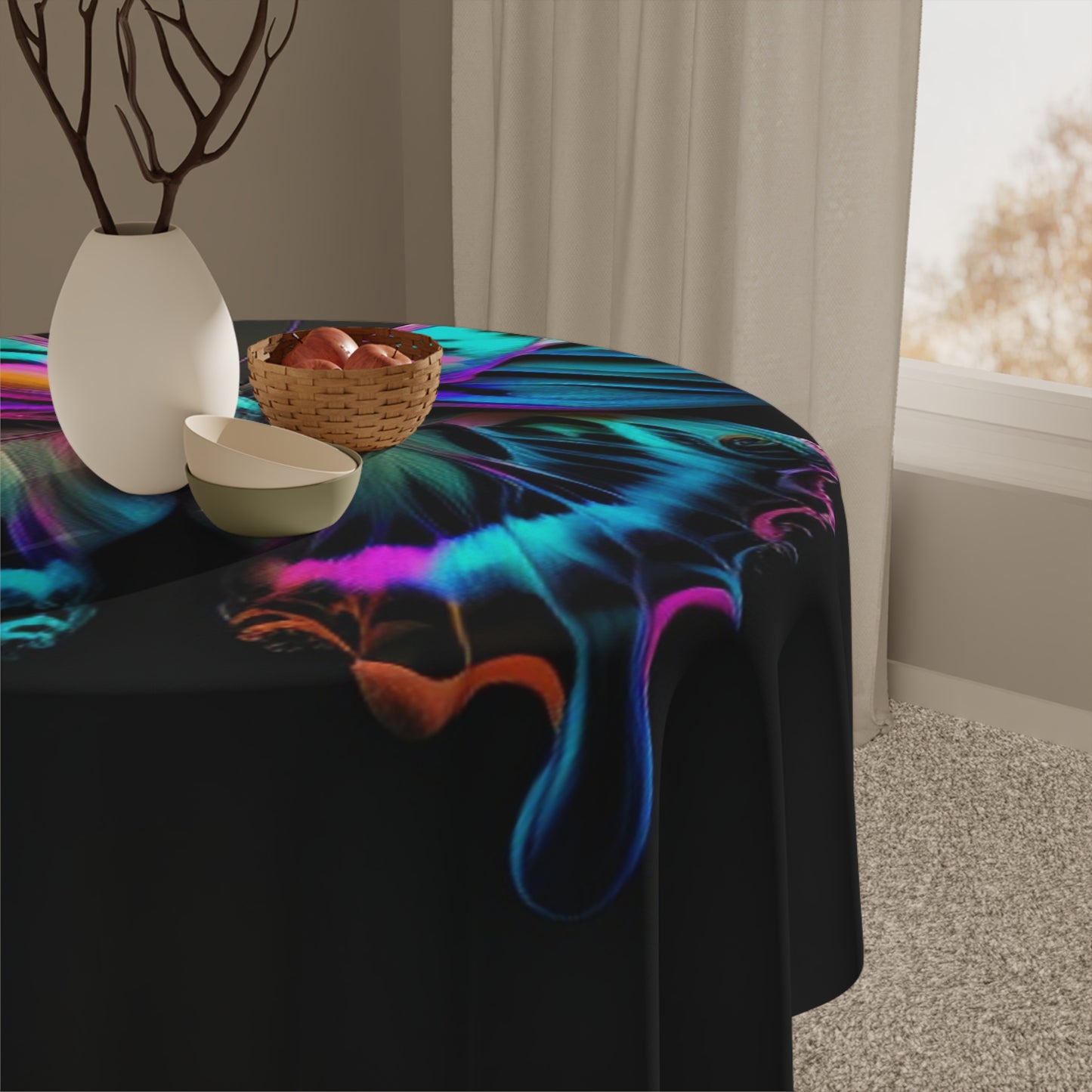 Tablecloth Neon Butterfly Fusion 4