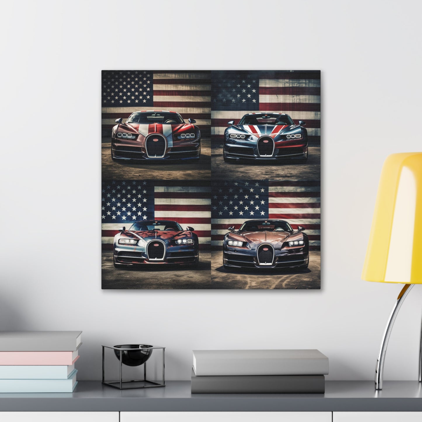 Canvas Gallery Wraps Bugatti Flag 5