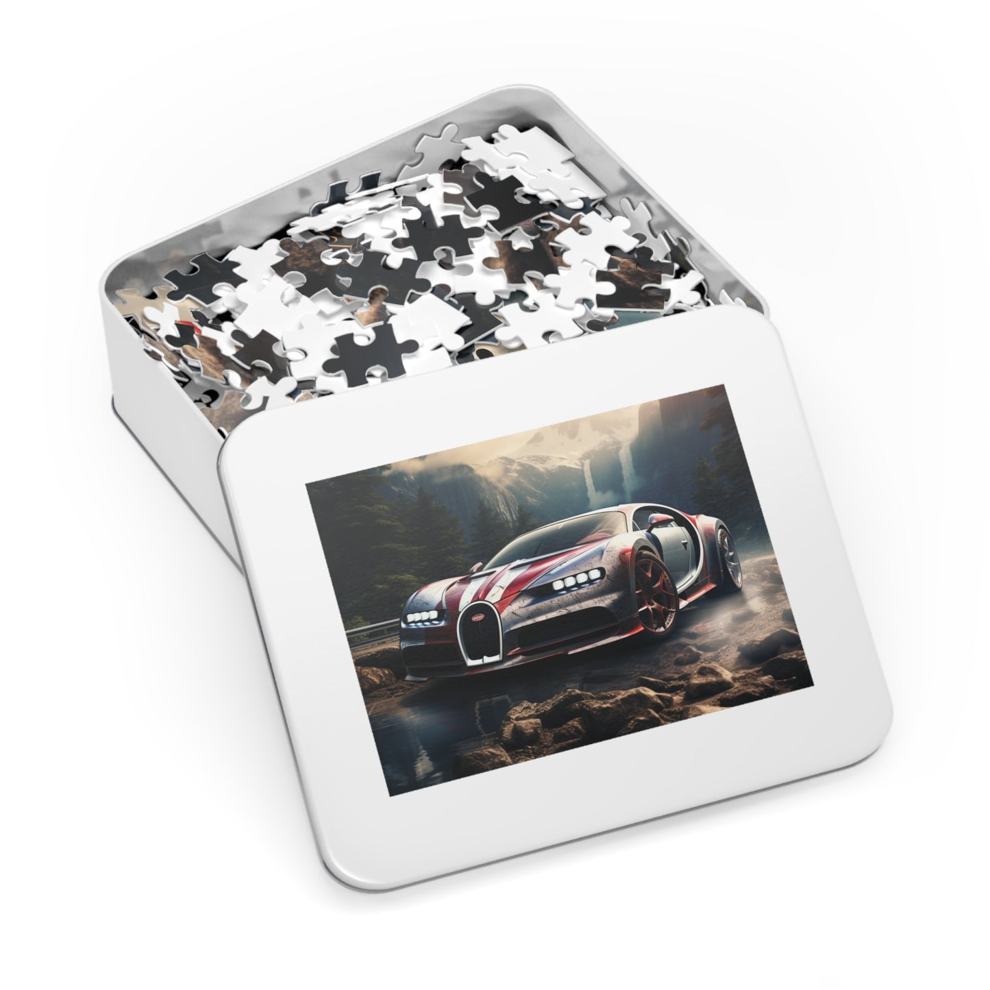 Jigsaw Puzzle (30, 110, 252, 500,1000-Piece) Bugatti Waterfall 4