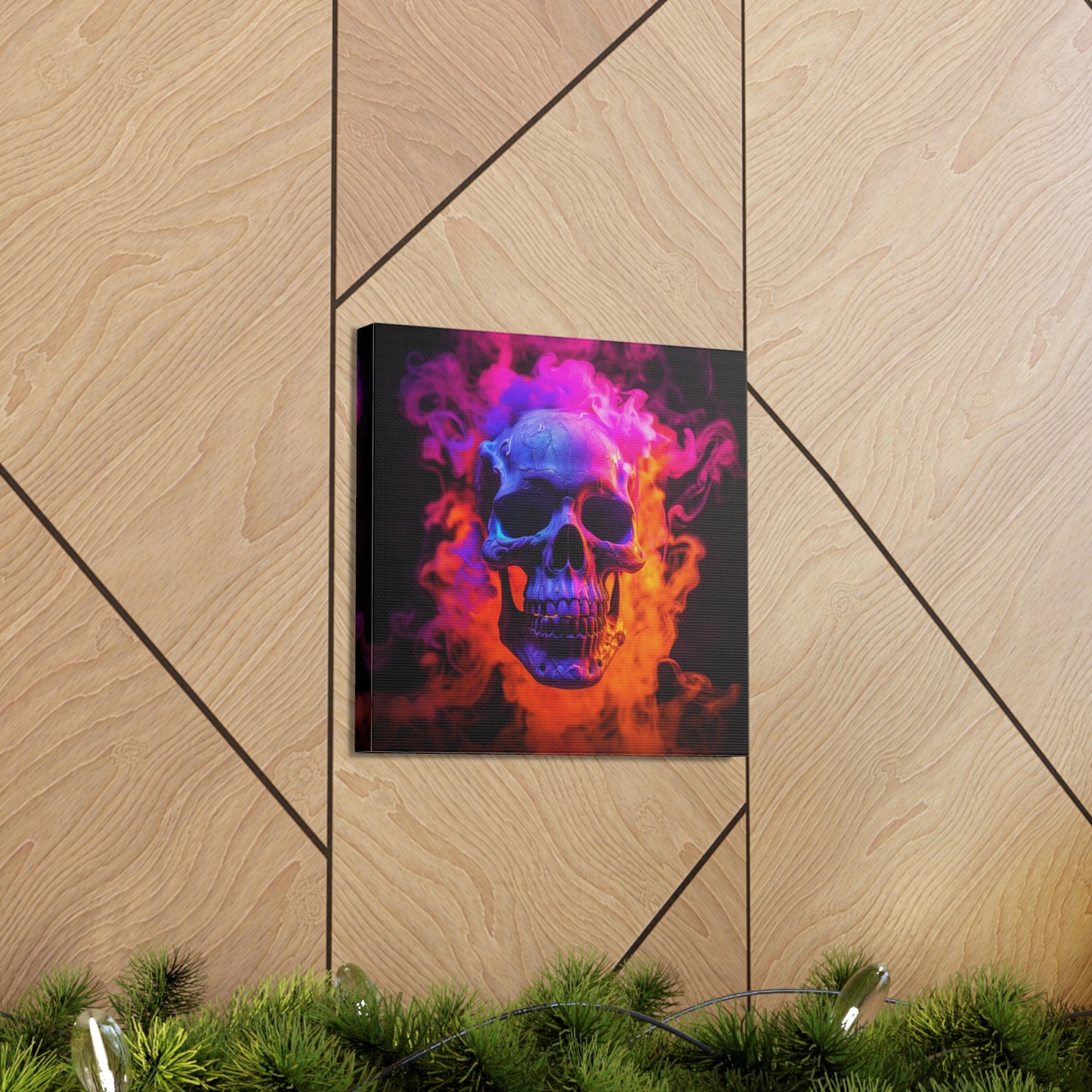 Canvas Gallery Wraps Macro Skull 4