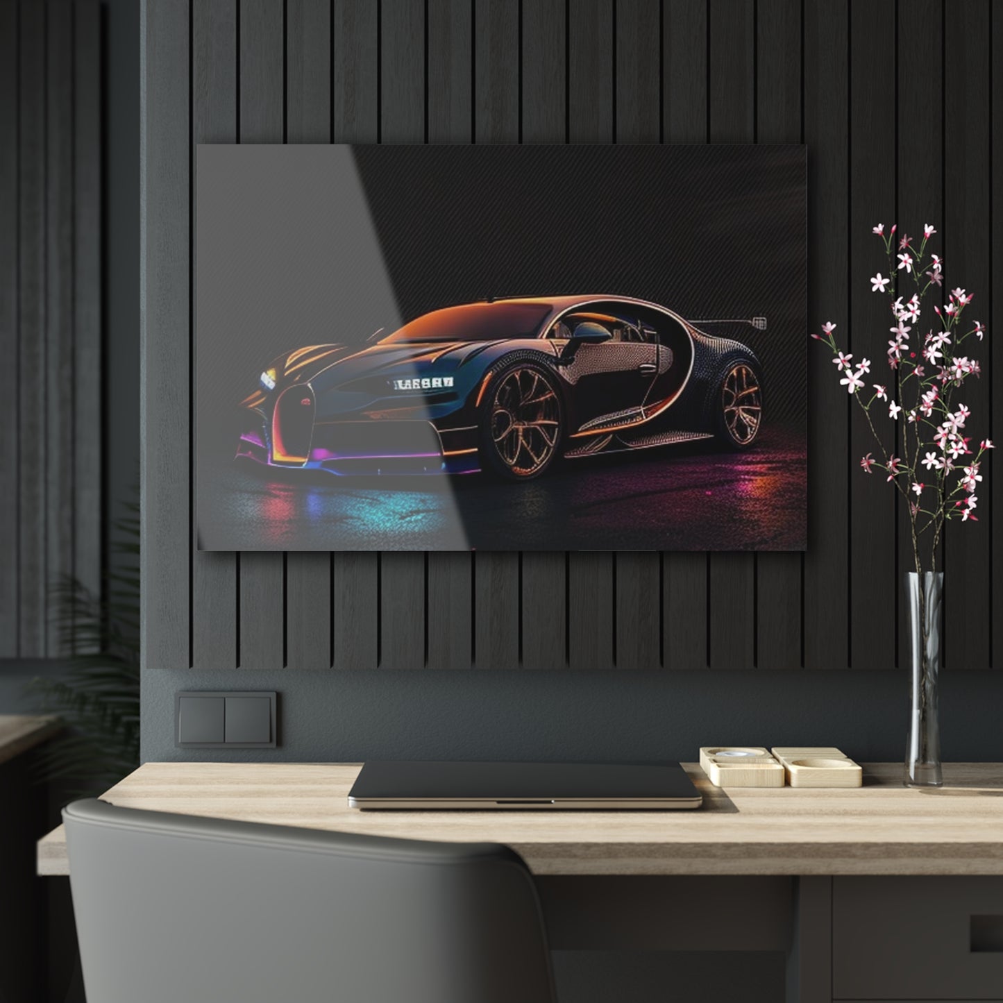 Acrylic Prints Bugatti Chiron Super 4