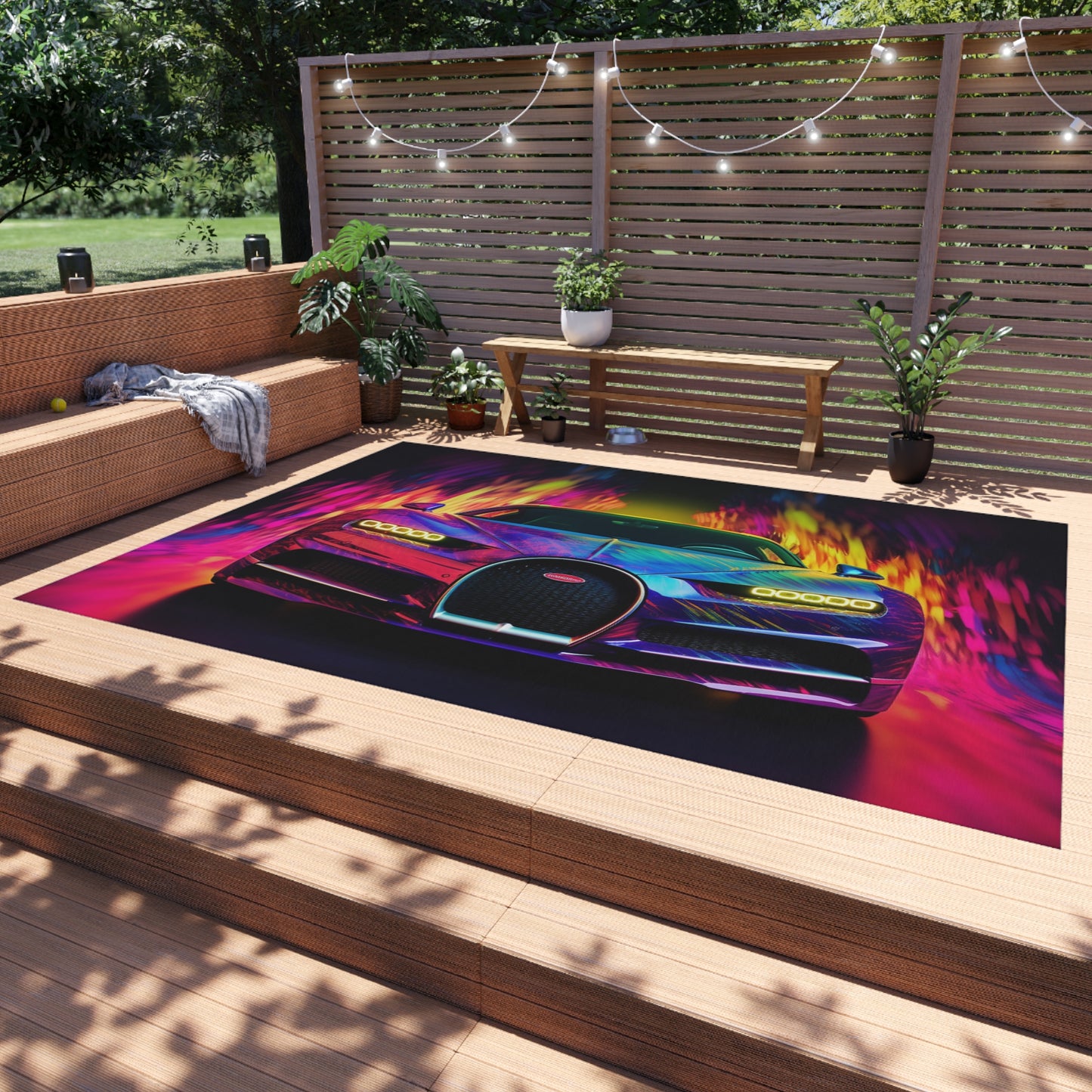 Outdoor Rug  Florescent Bugatti Flair 3