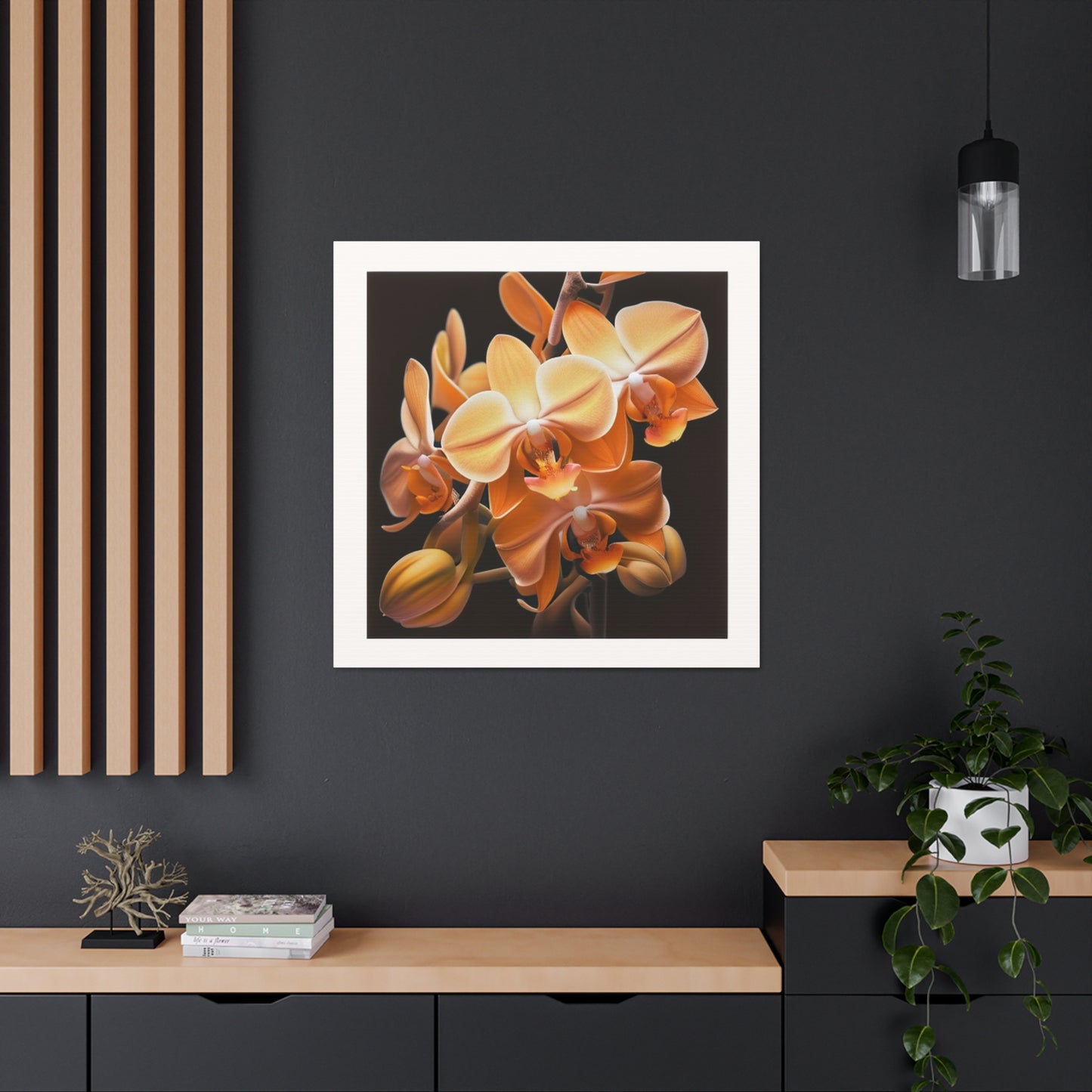 Canvas Gallery Wraps orchid pedals 1