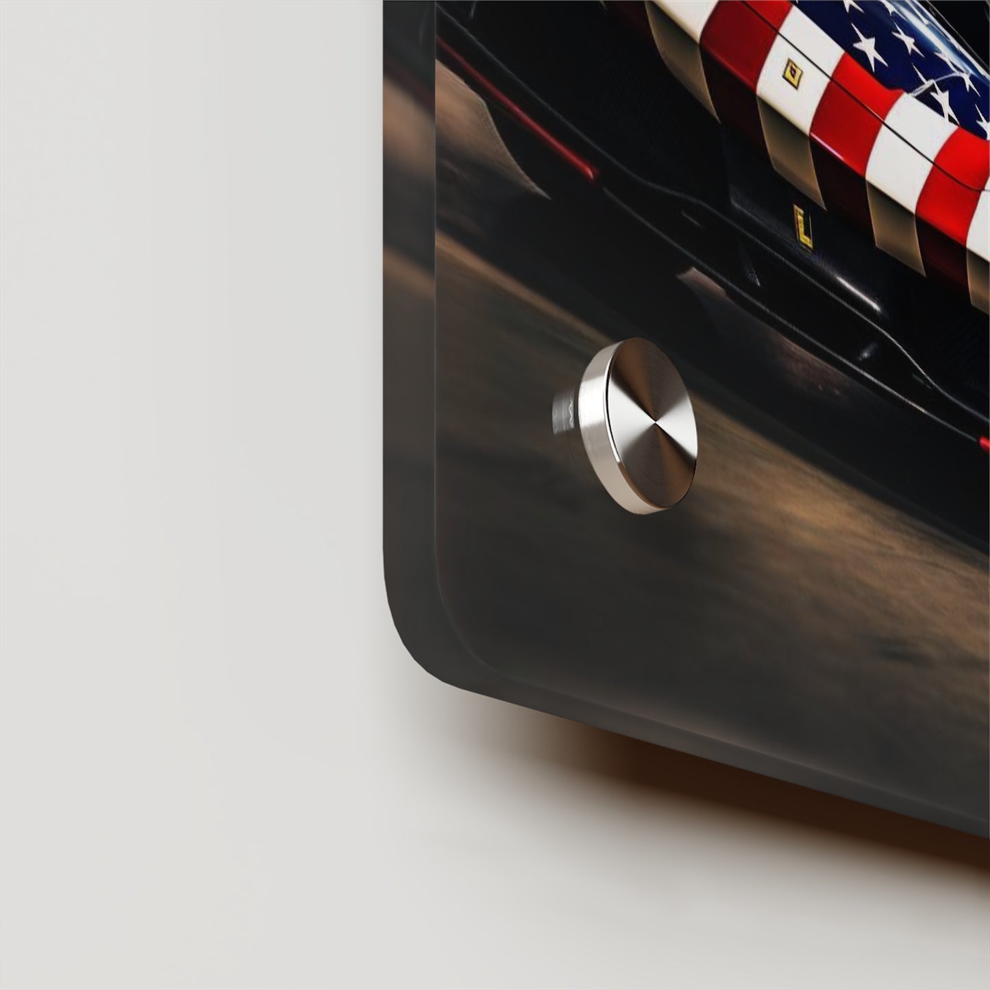 Acrylic Wall Art Panels American Flag Farrari 5