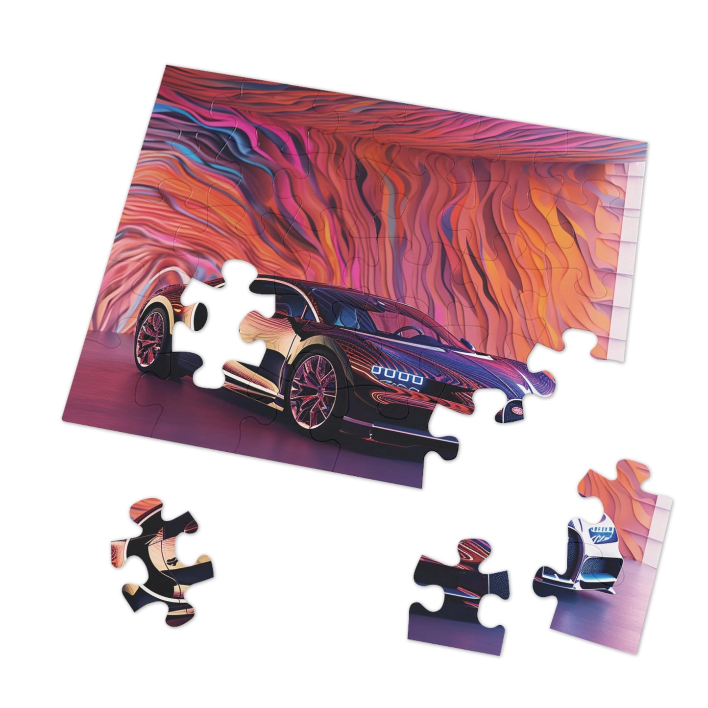 Jigsaw Puzzle (30, 110, 252, 500,1000-Piece) Bugatti Abstract Flair 4
