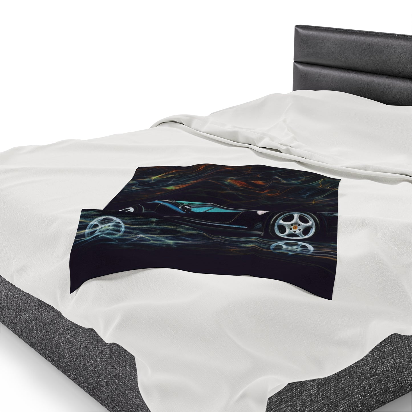 Velveteen Plush Blanket Porsche 933 2