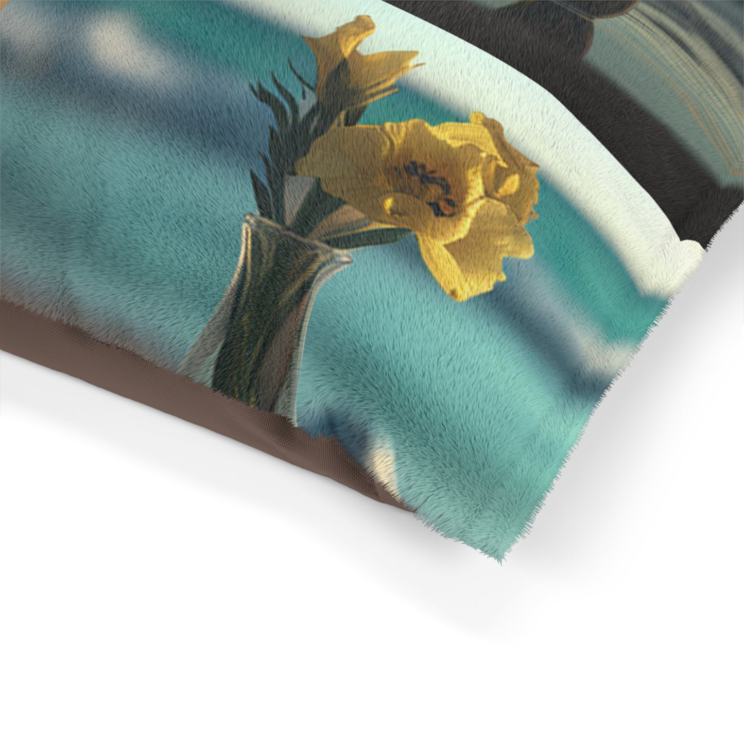 Pet Bed Yellow Gladiolus glass 5