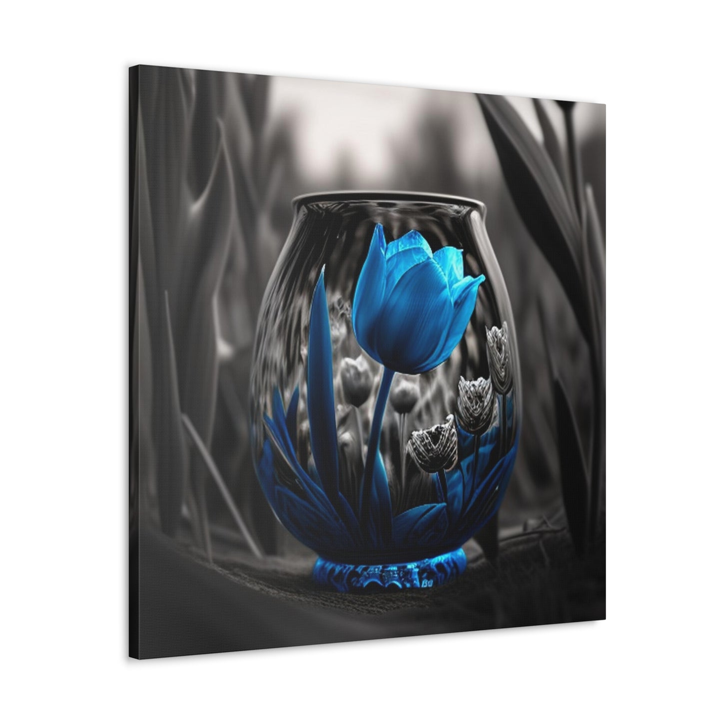 Canvas Gallery Wraps Tulip Blue 4