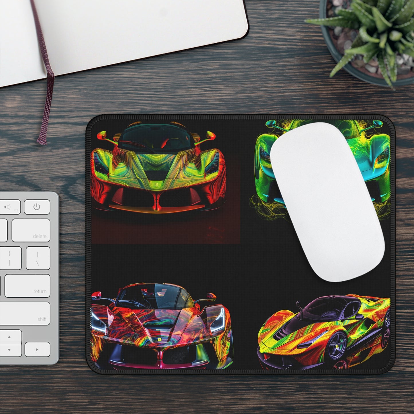 Gaming Mouse Pad  Ferrari Neon 5