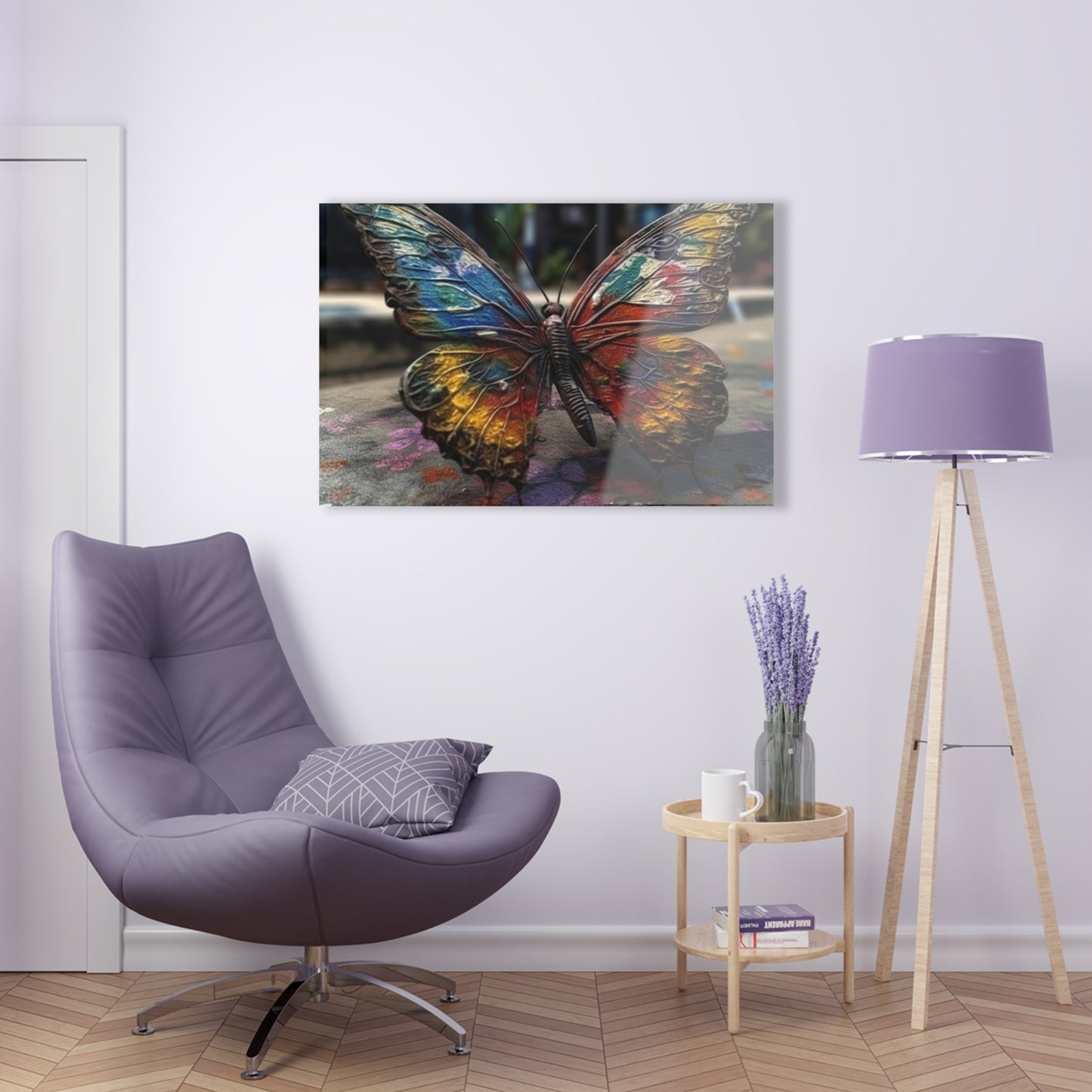 Acrylic Prints Liquid Street Butterfly 3