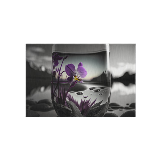 Outdoor Rug  Purple Orchid Glass vase 2