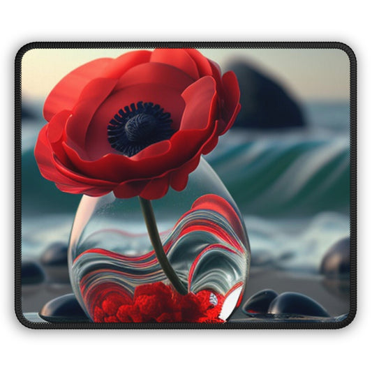 Gaming Mouse Pad  Red Anemone in a Vase 1