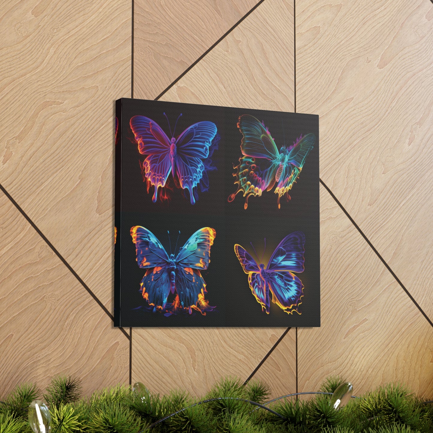 Canvas Gallery Wraps Thermal Butterfly 5