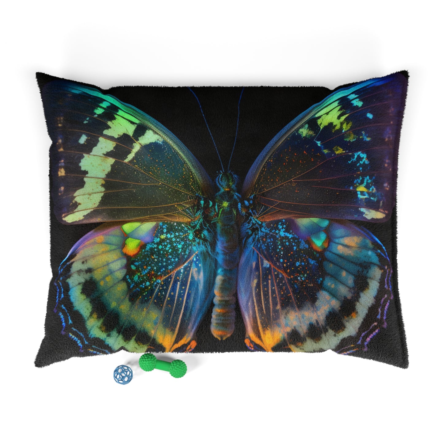 Pet Bed Neon Butterfly Flair 4