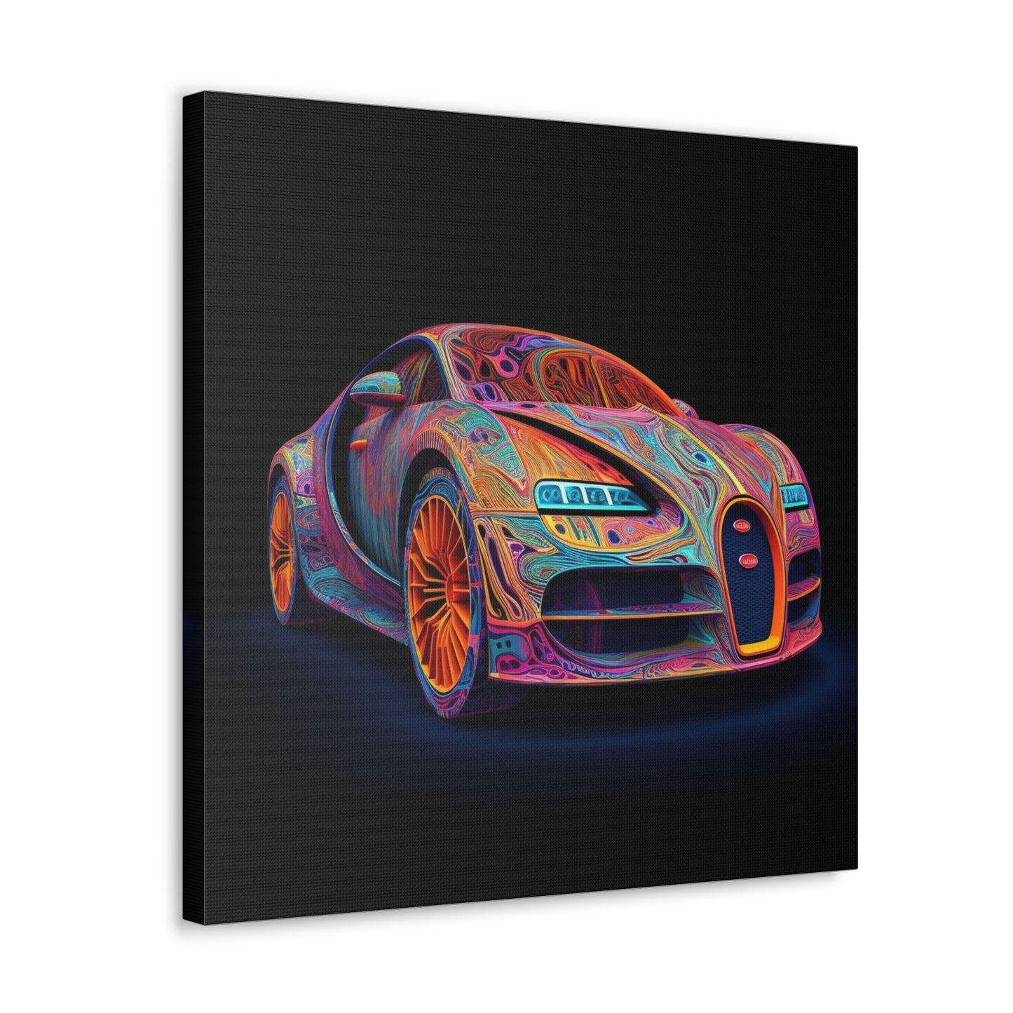 Canvas Gallery Wraps Bugatti Abstract Concept 1