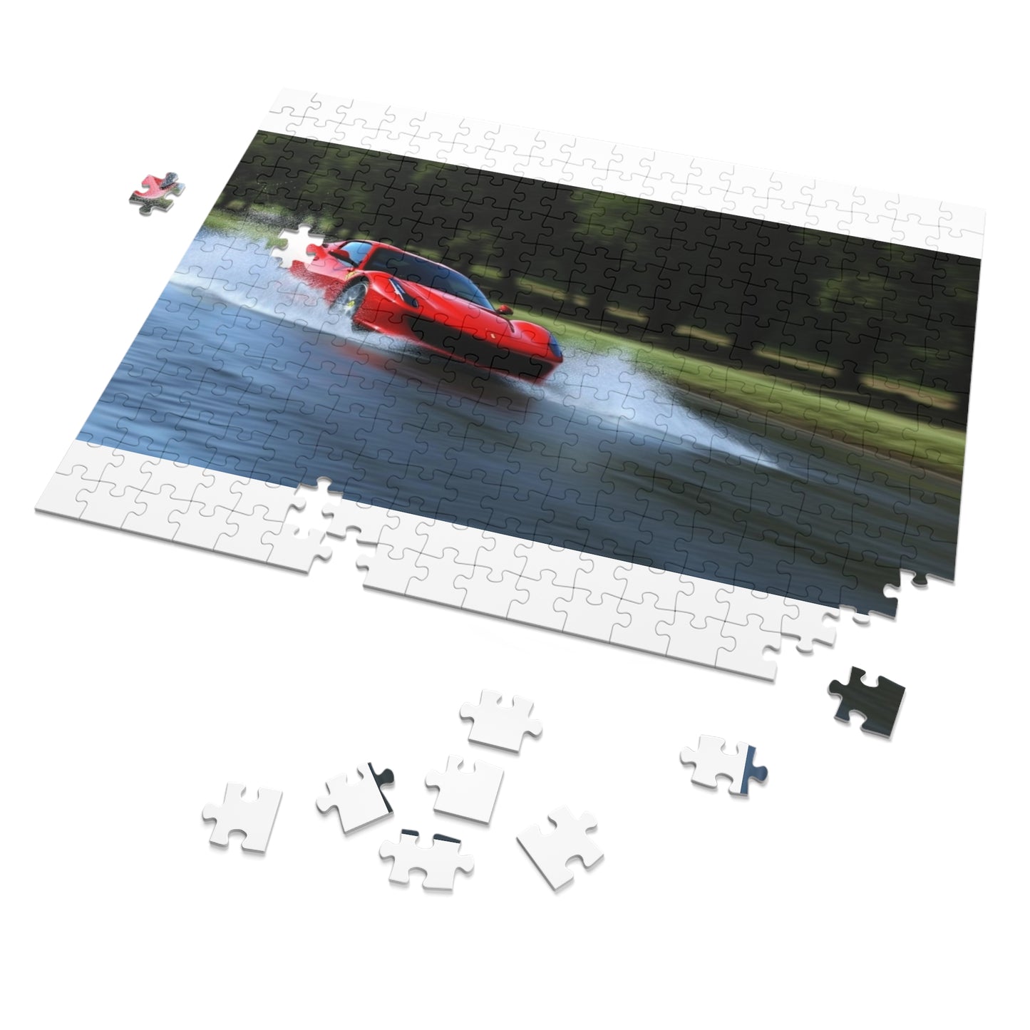 Jigsaw Puzzle (30, 110, 252, 500,1000-Piece) Water Ferrari Splash 3