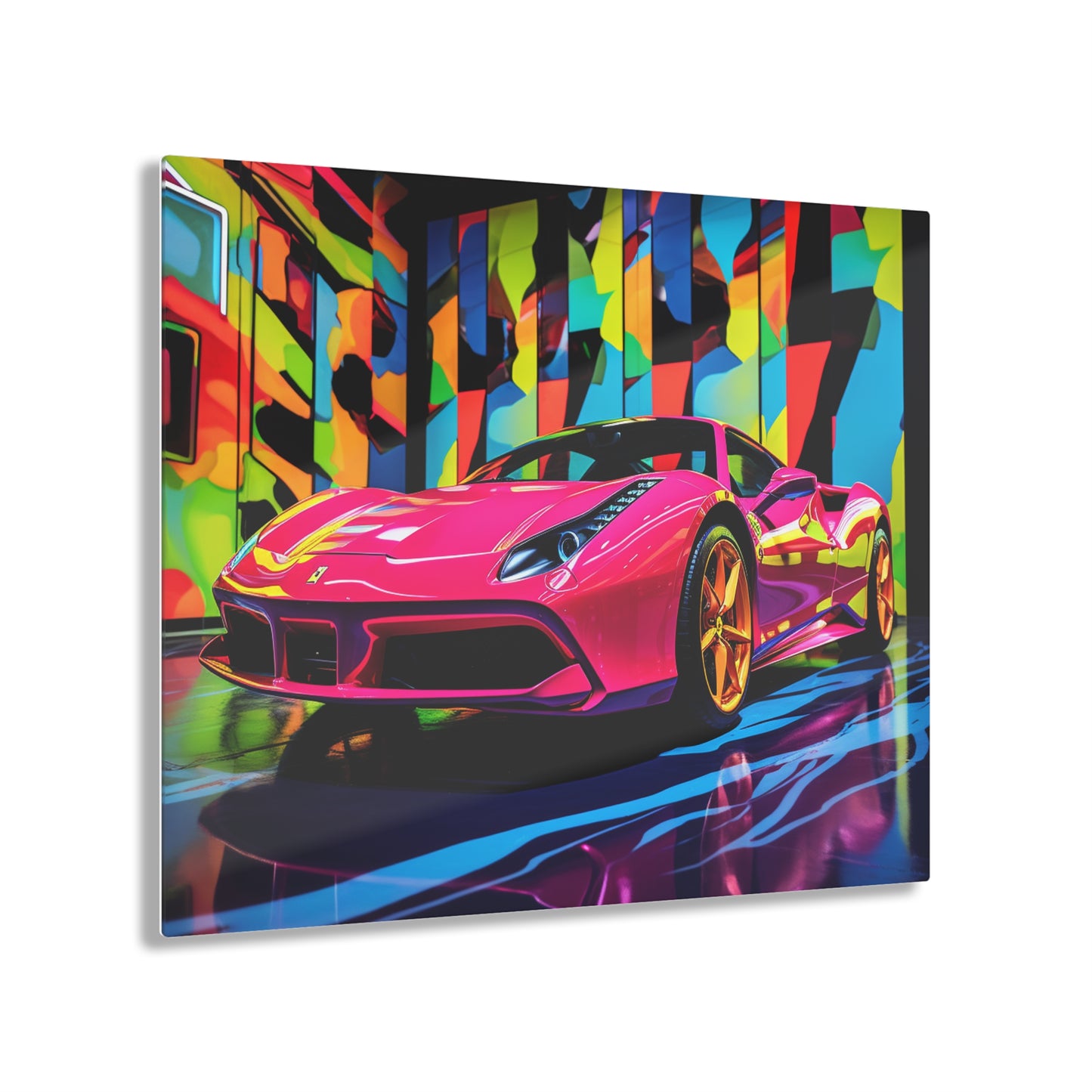 Acrylic Prints Ferrari Flair Macro 1