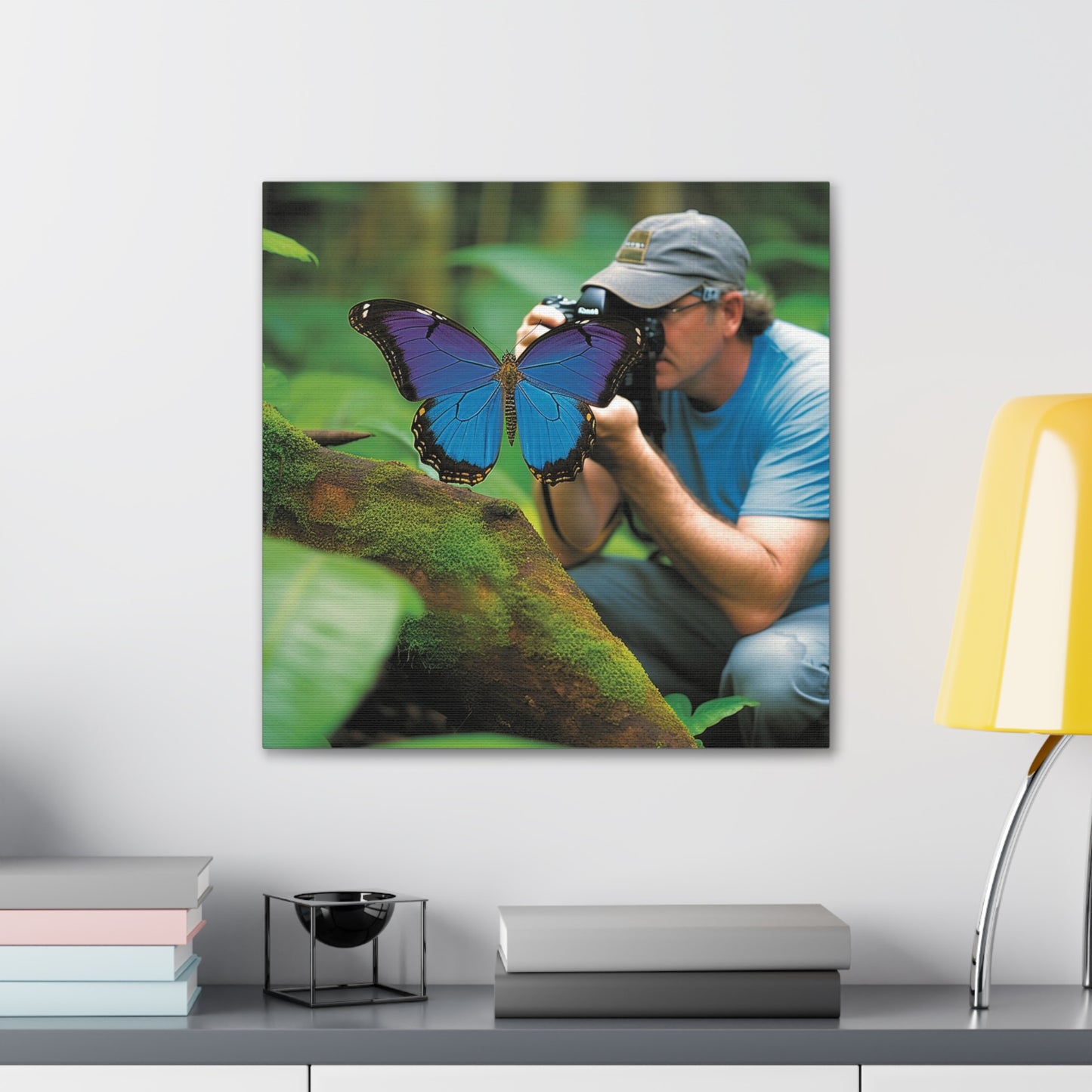 Canvas Gallery Wraps Jungle Butterfly 4