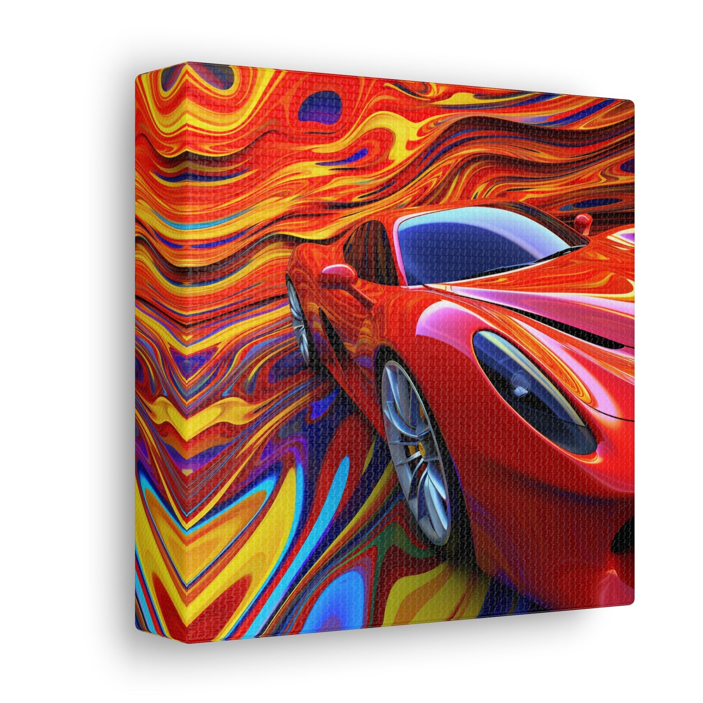 Canvas Gallery Wraps Ferrari Water Fusion 4