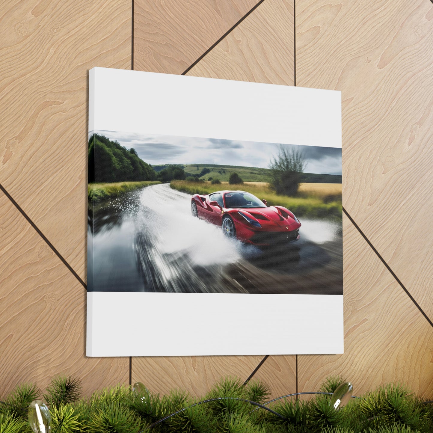 Canvas Gallery Wraps Water Ferrari Splash 4