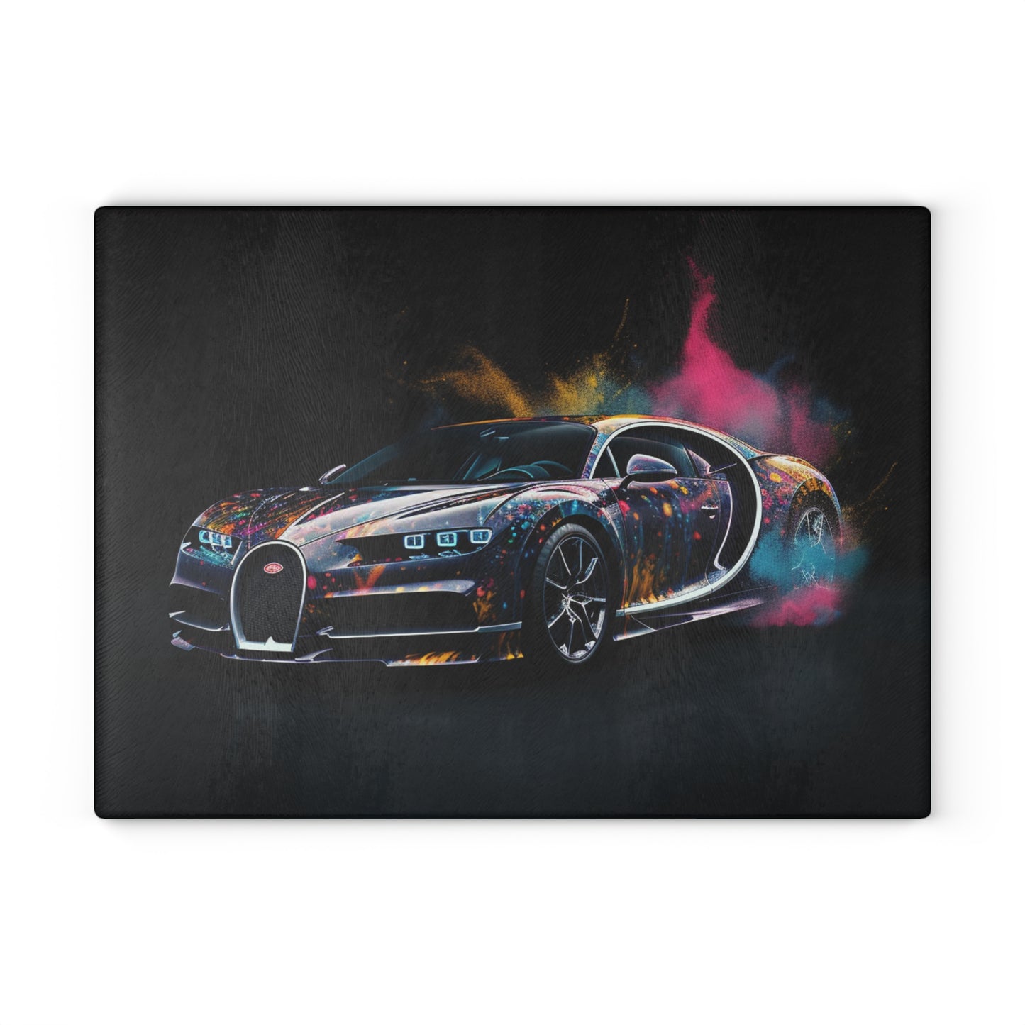 Glass Cutting Board Hyper Bugatti 4