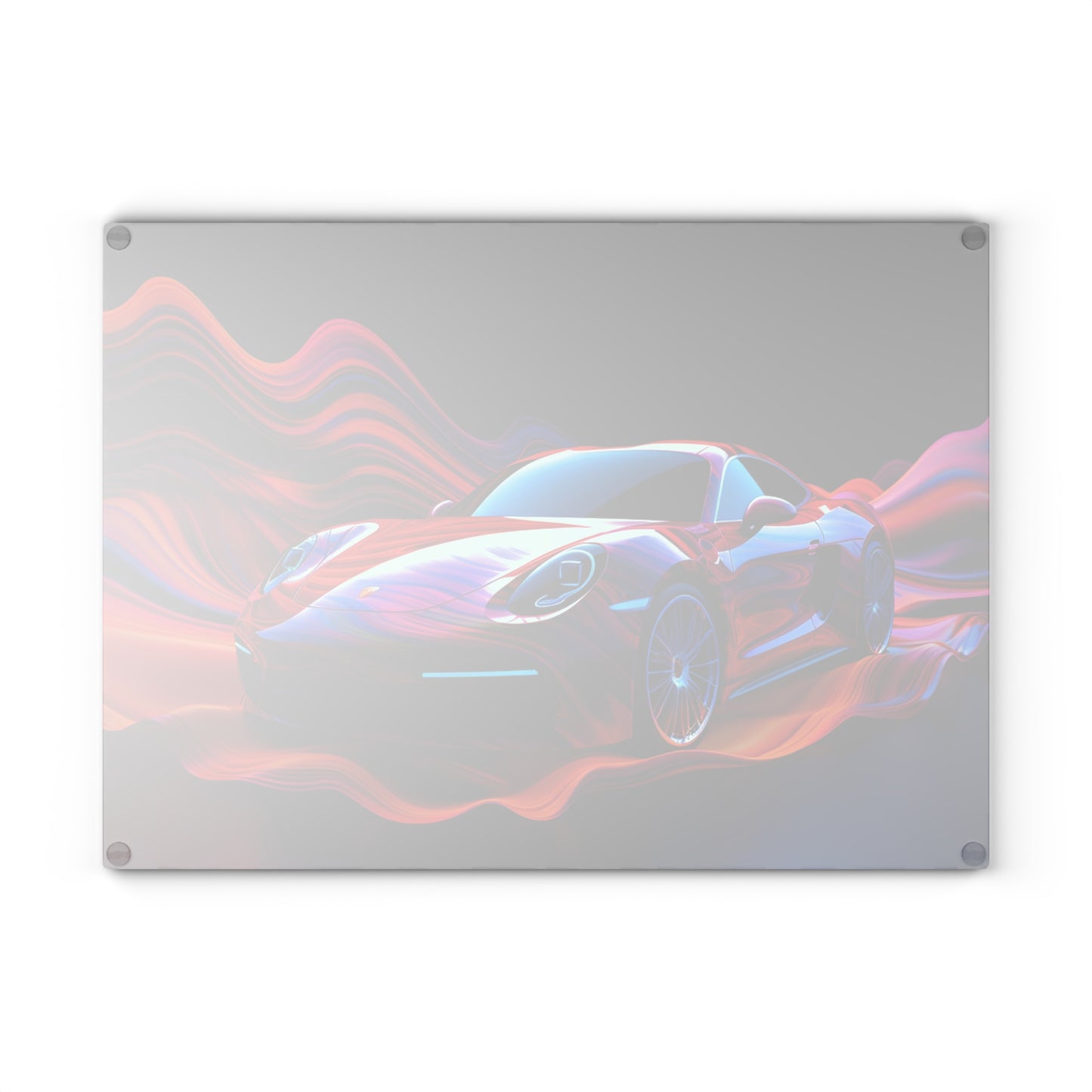 Glass Cutting Board Porsche Water Fusion 4