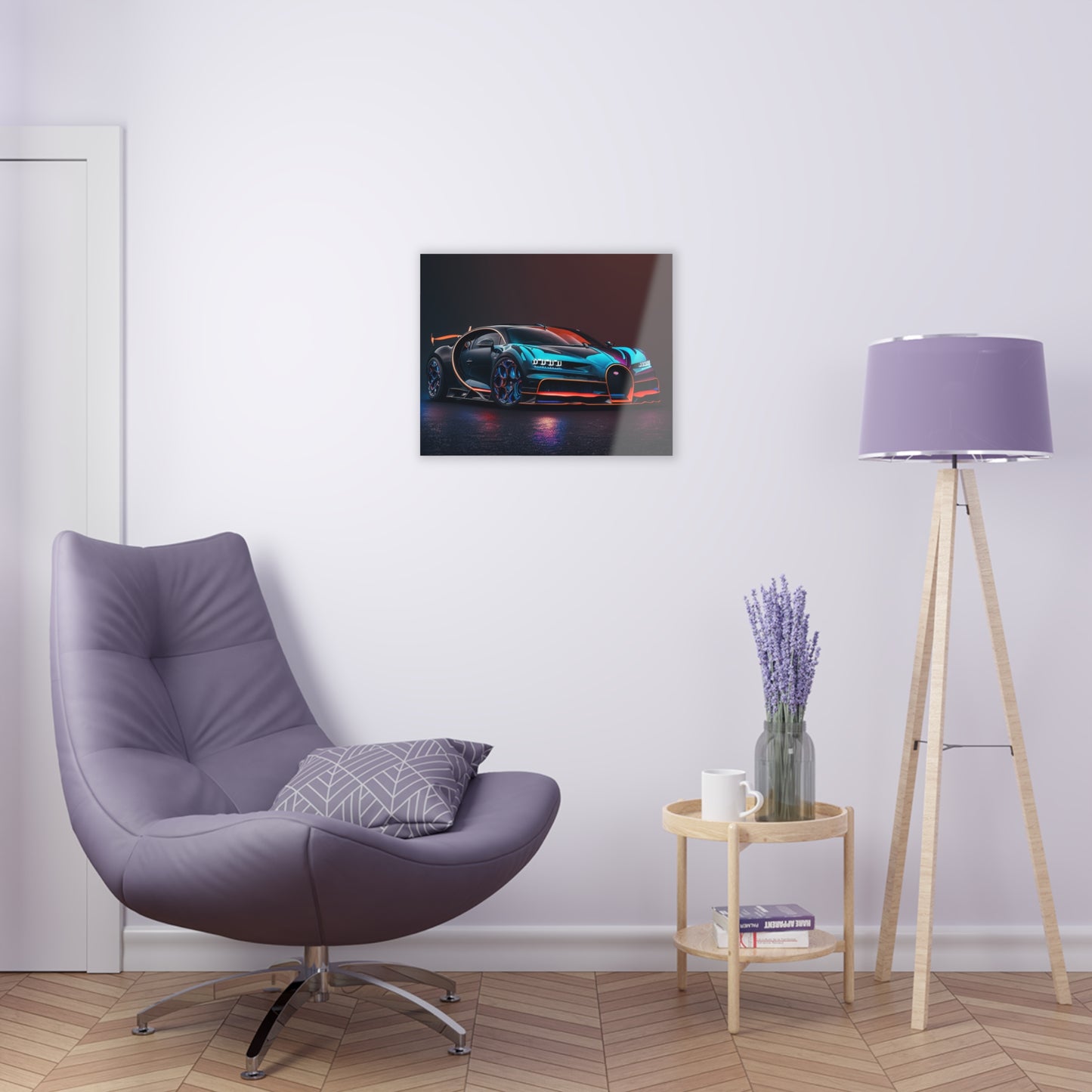 Acrylic Prints Bugatti Chiron Super 1