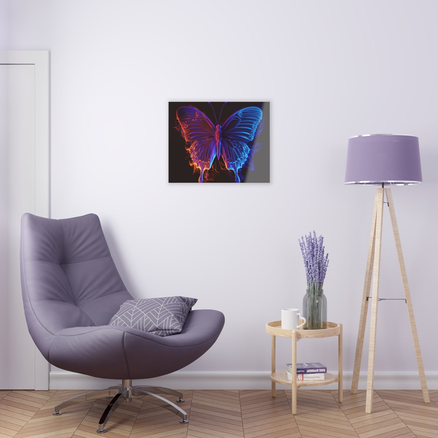 Acrylic Prints Thermal Butterfly 1