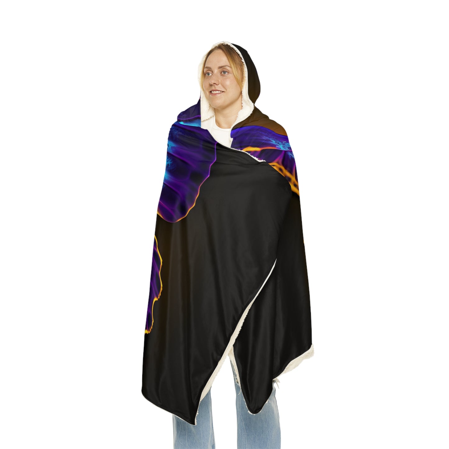 Snuggle Hooded Blanket Thermal Butterfly 4