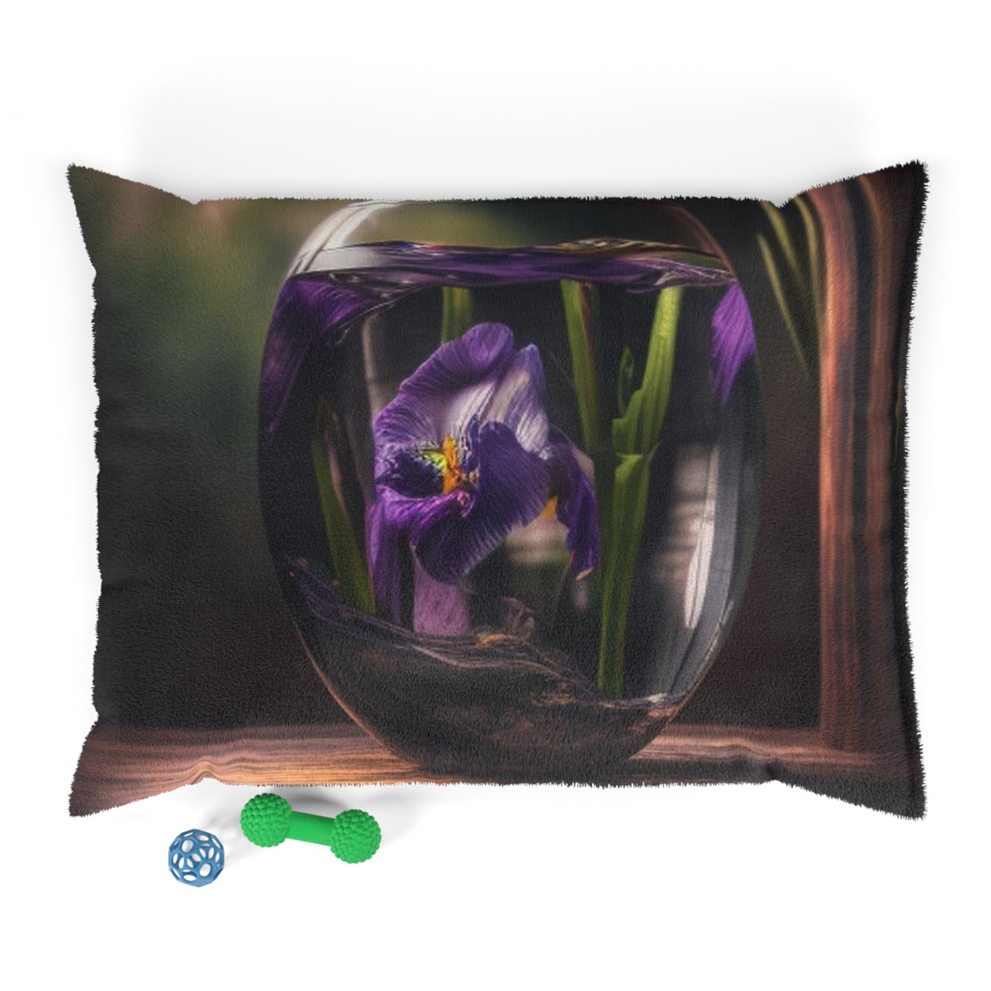 Pet Bed Purple Iris in a vase 4