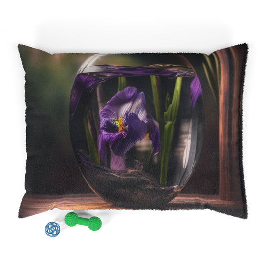 Pet Bed Purple Iris in a vase 4