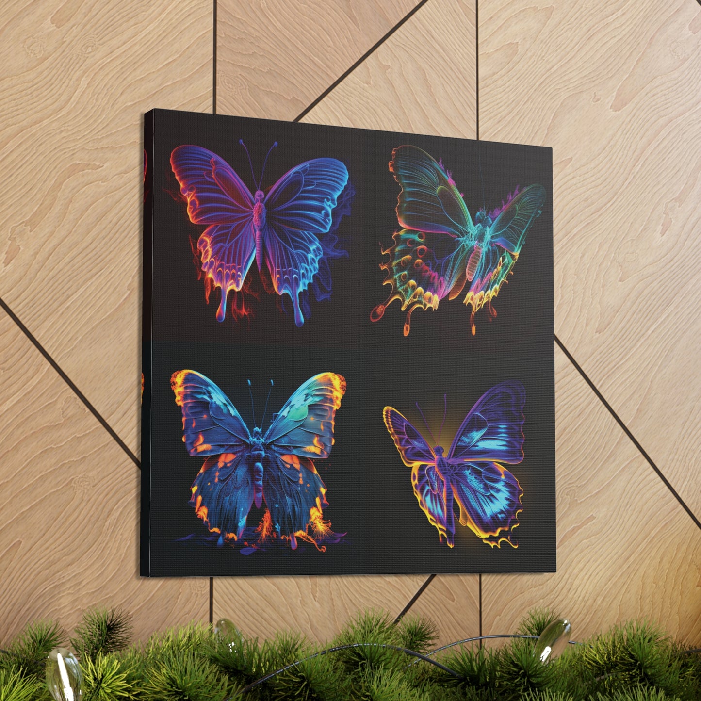 Canvas Gallery Wraps Thermal Butterfly 5