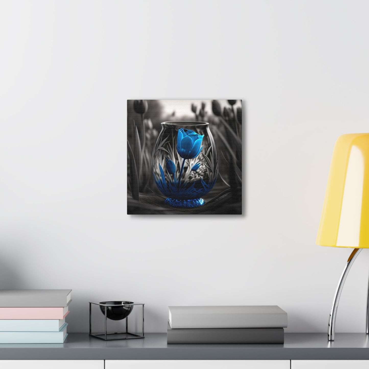 Canvas Gallery Wraps Tulip Blue 3