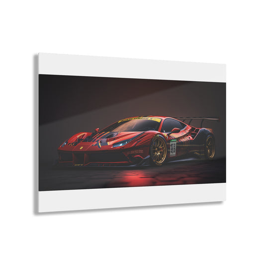 Acrylic Prints Ferrari Red 1