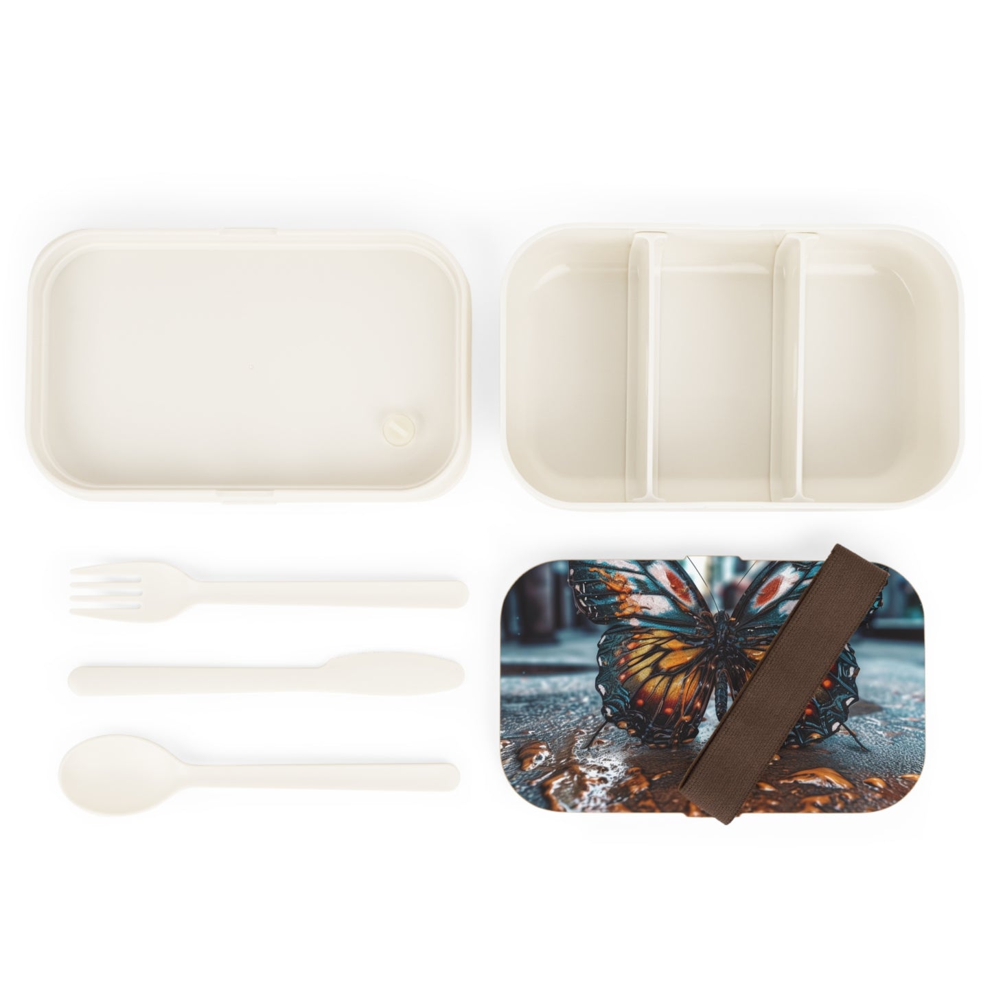 Bento Lunch Box Water Butterfly Street 3