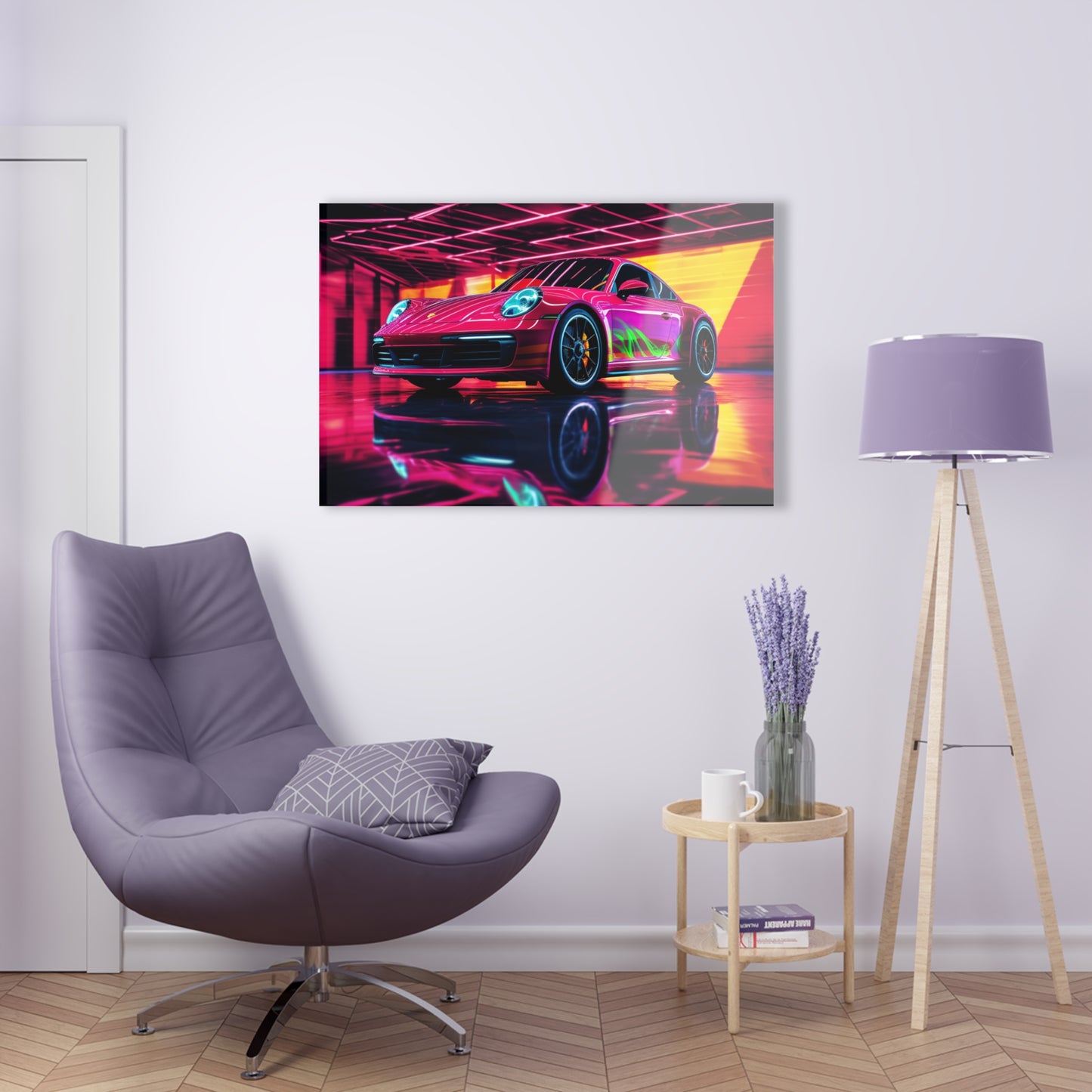 Acrylic Prints Macro Porsche 3