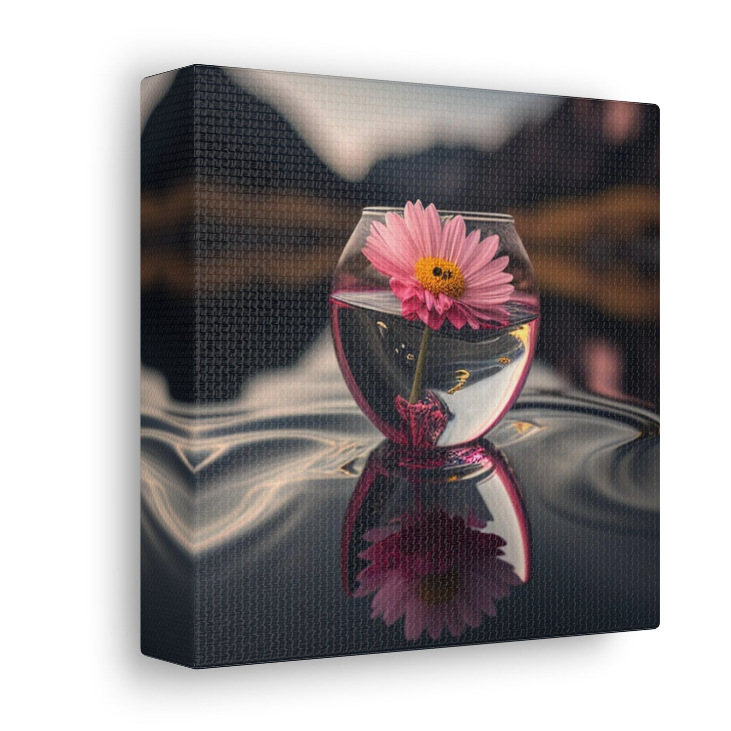 Canvas Gallery Wraps Pink Daisy 1