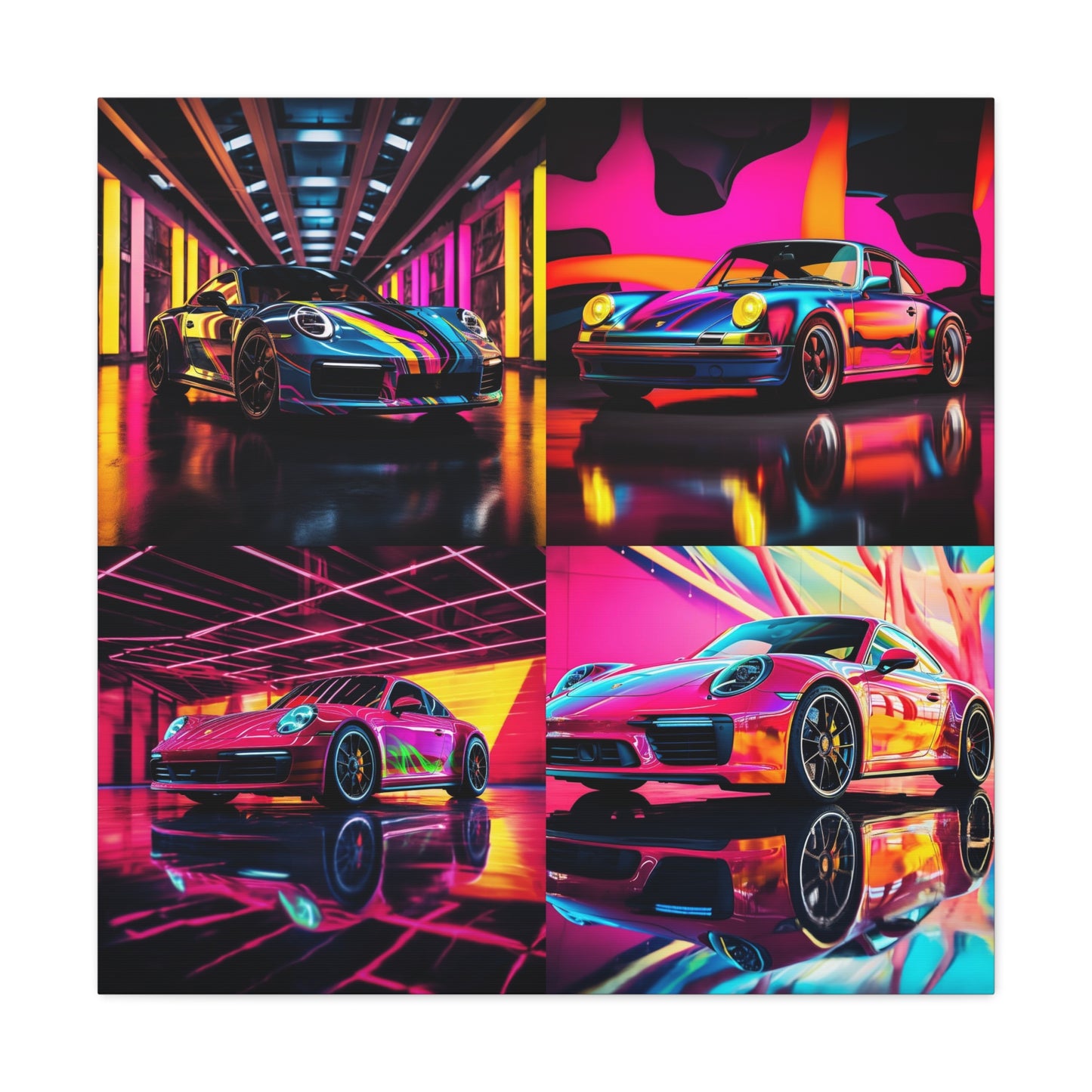 Canvas Gallery Wraps Macro Porsche 5