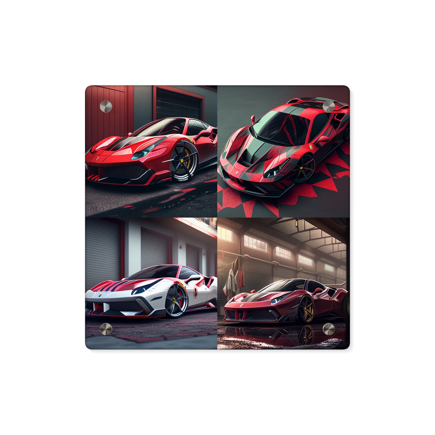 Acrylic Wall Art Panels Ferrari Hyper 5