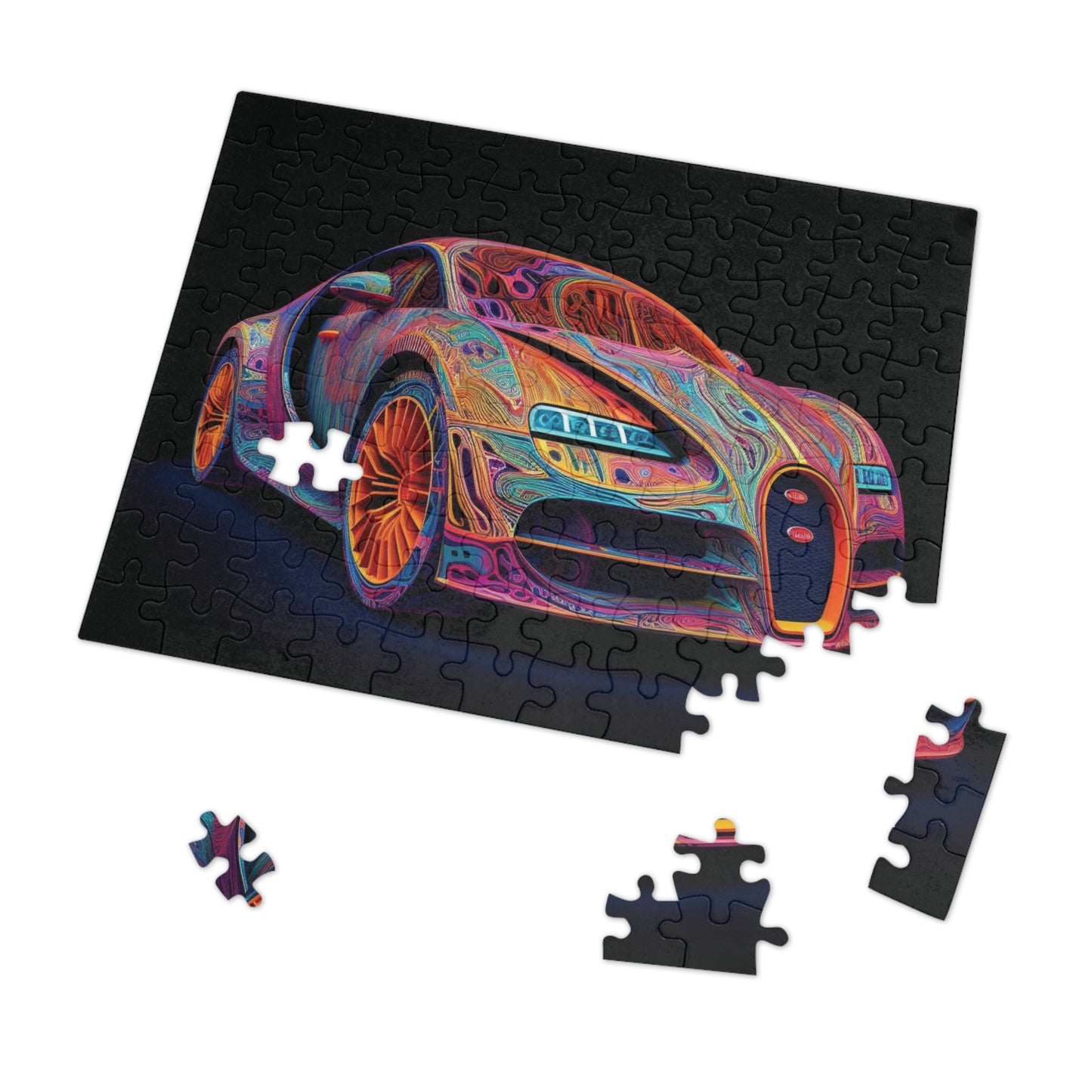 Jigsaw Puzzle (30, 110, 252, 500,1000-Piece) Bugatti Abstract Concept 1