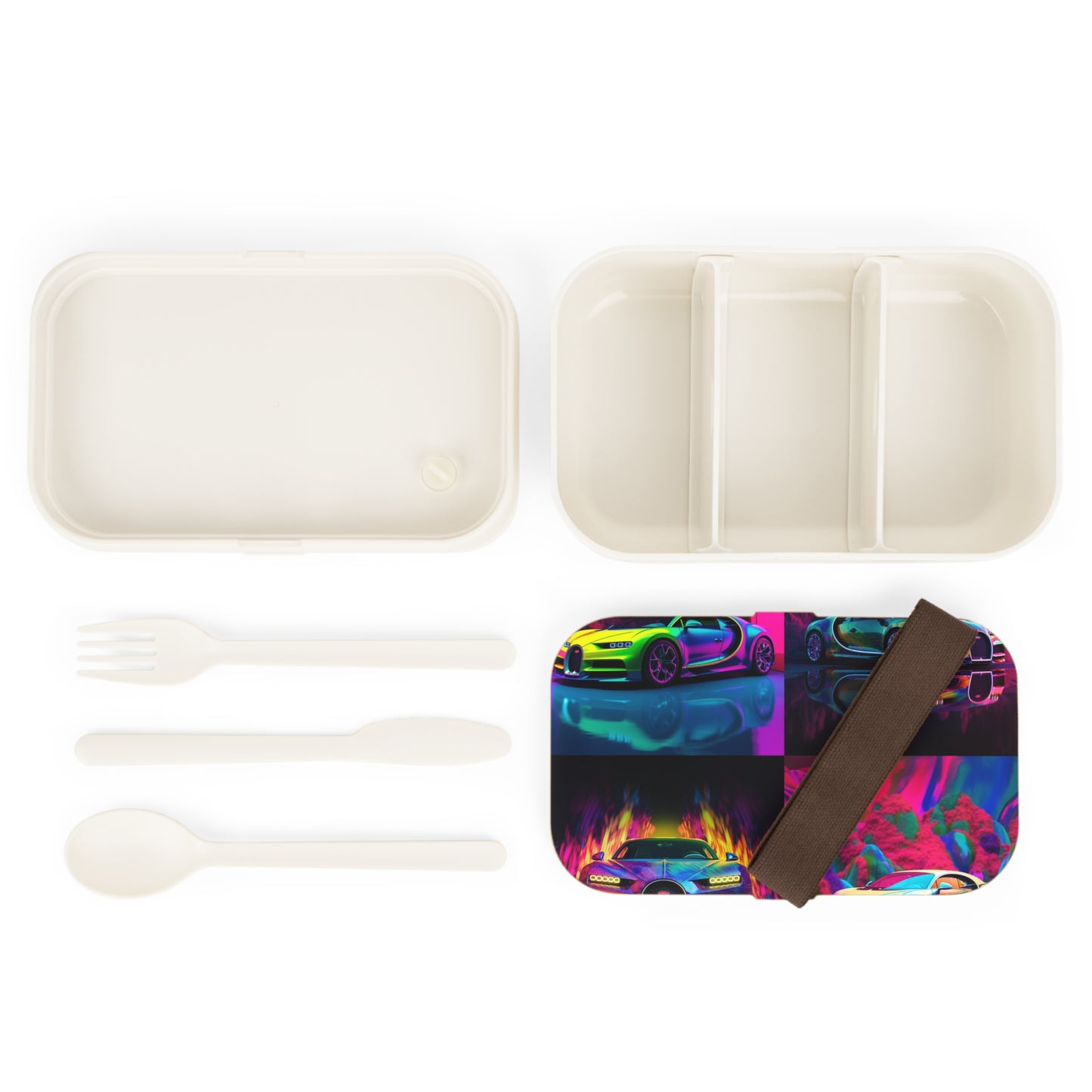 Bento Lunch Box Florescent Bugatti Flair 5