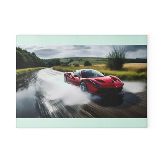 Glass Cutting Board Water Ferrari Splash 4