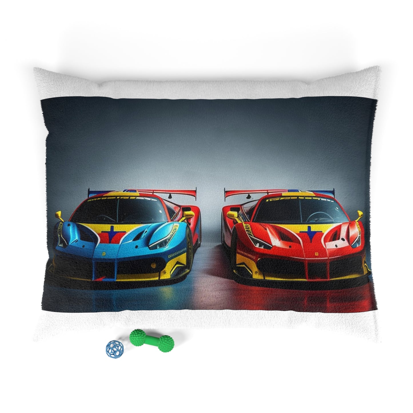 Pet Bed Ferrari Red Blue 2