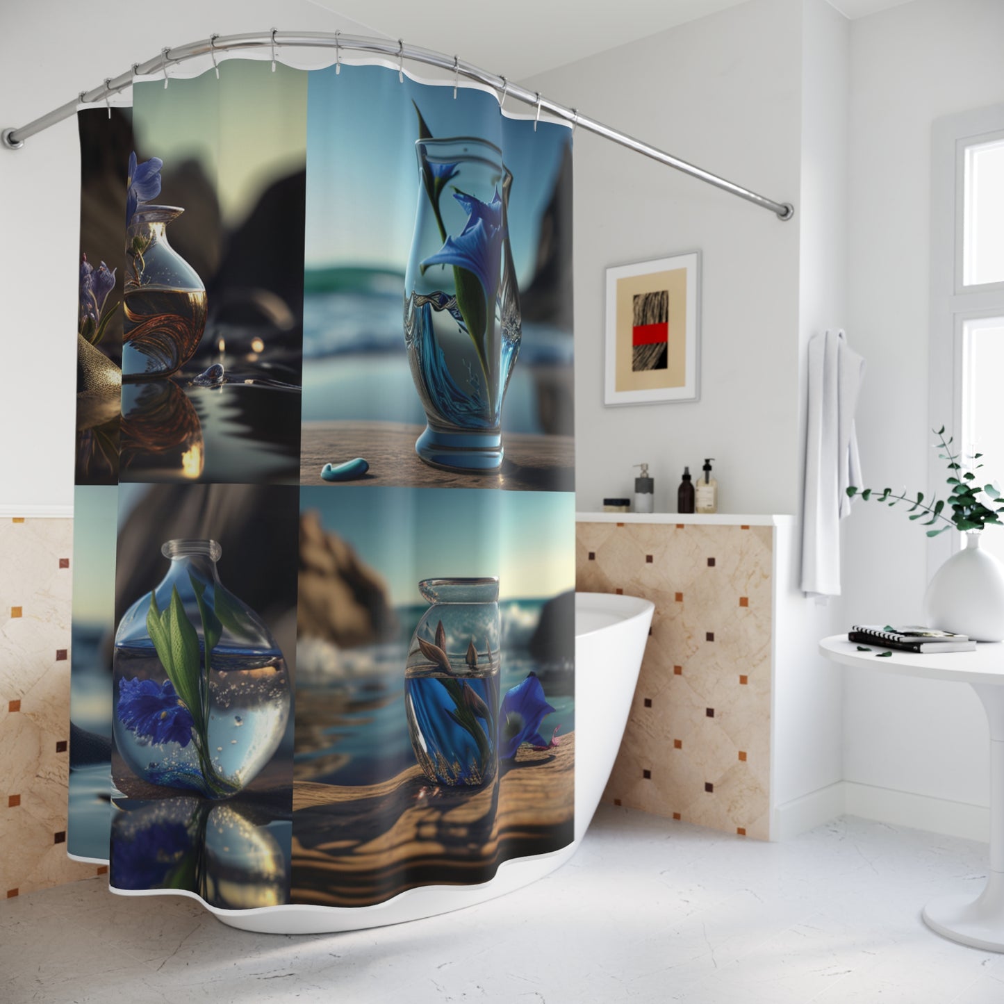 Polyester Shower Curtain The Bluebell 5