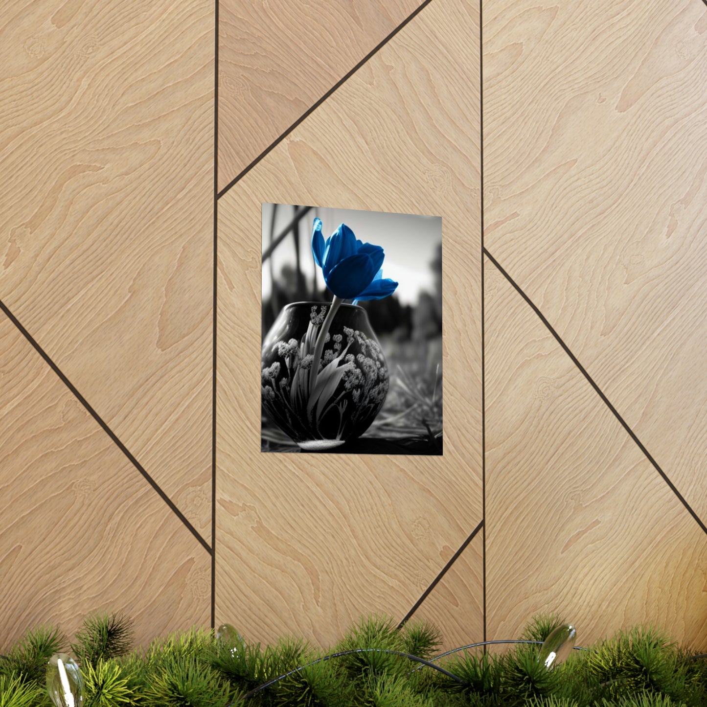 Premium Matte Vertical Posters Tulip 3