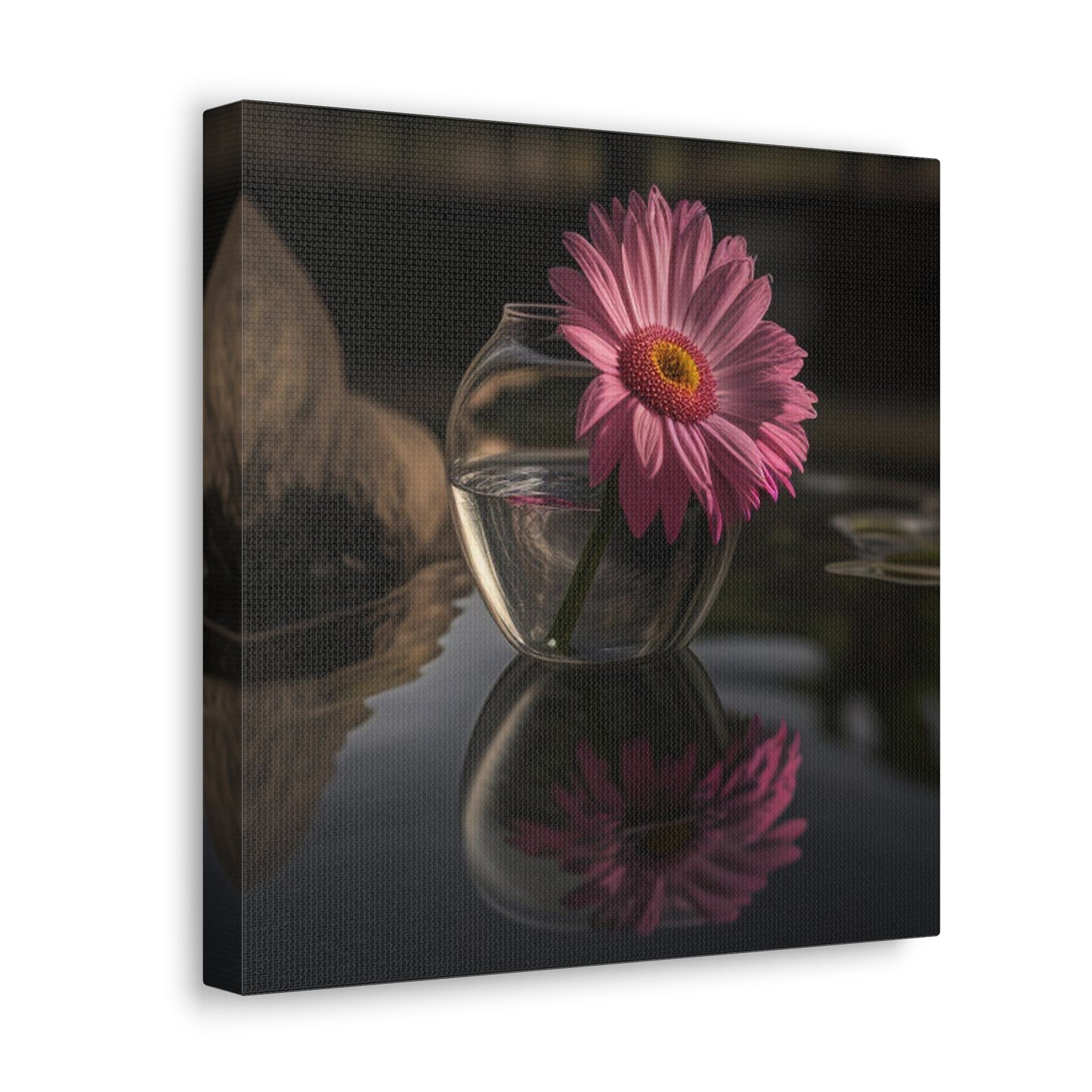 Canvas Gallery Wraps Pink Daisy 2