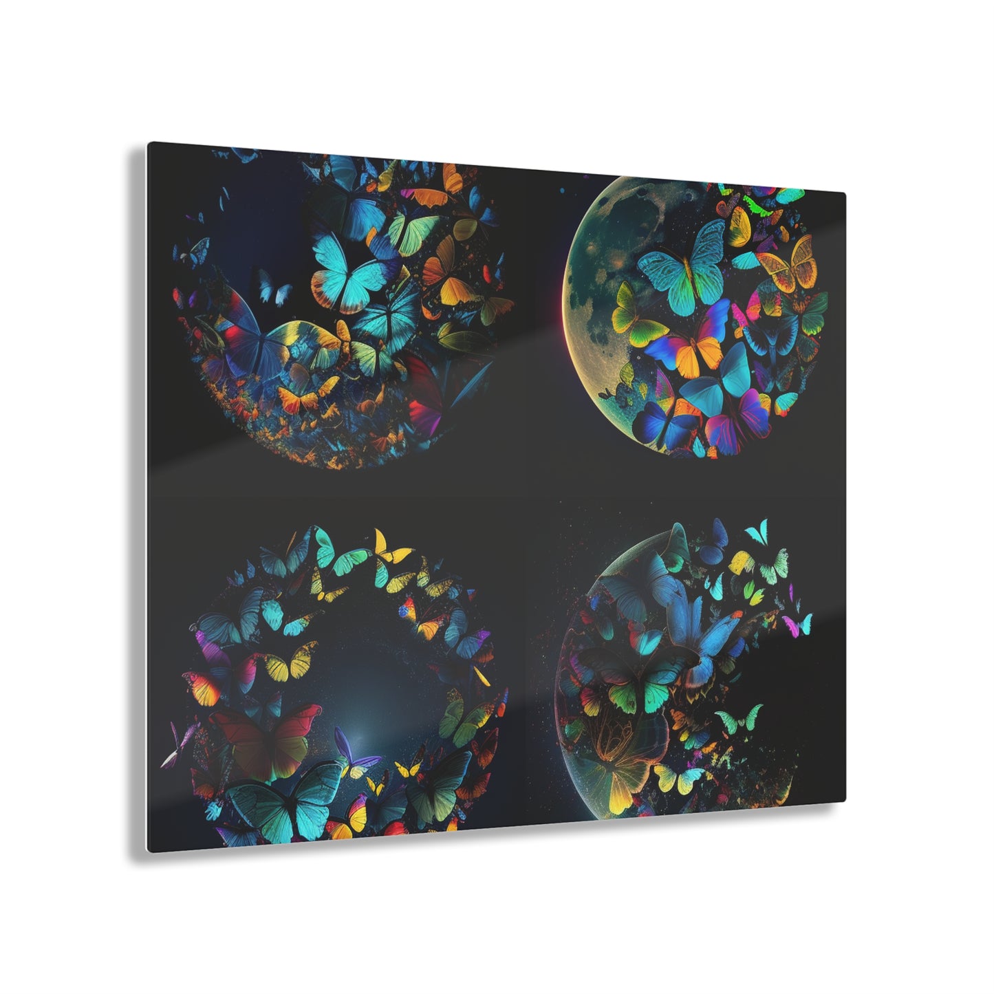 Acrylic Prints Moon Butterfly 5